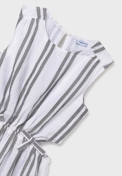 SUKIENKA DZIEWCZĘCA W PASY Z WYCIĘCIAMI MAYORAL 6982