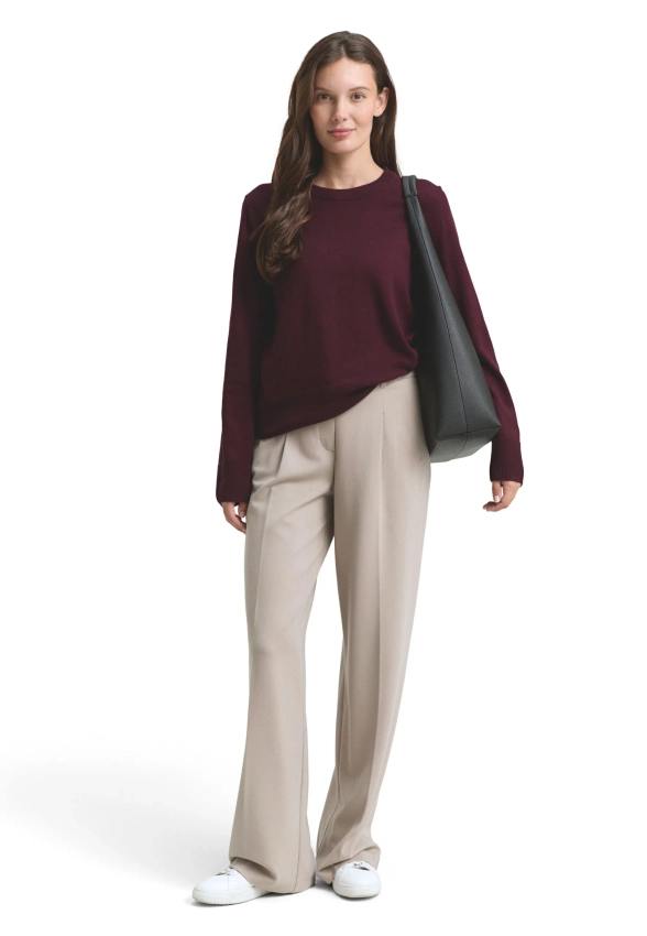 SWETER DAMSKI Z DOMIESZKĄ KASZMIRU TOM TAILOR 1048341