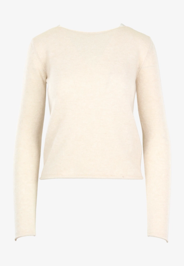 SWETER DAMSKI Z DOMIESZKĄ WEŁNY WISKOZY I KASZMIRU EMME MARELLA STAZZO