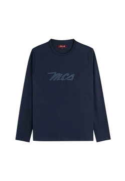 T-SHIRT MĘSKI Z DŁUGIM RĘKAWEM MCS 3MTS036-03302