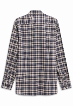 KOSZULA MĘSKA W KRATĘ Z DŁUGIM RĘKAWEM BUGATTI 9350 88304D