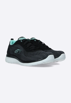 SPORTOWE PÓŁBUTY DAMSKIE SKECHERS 149220BKTQ