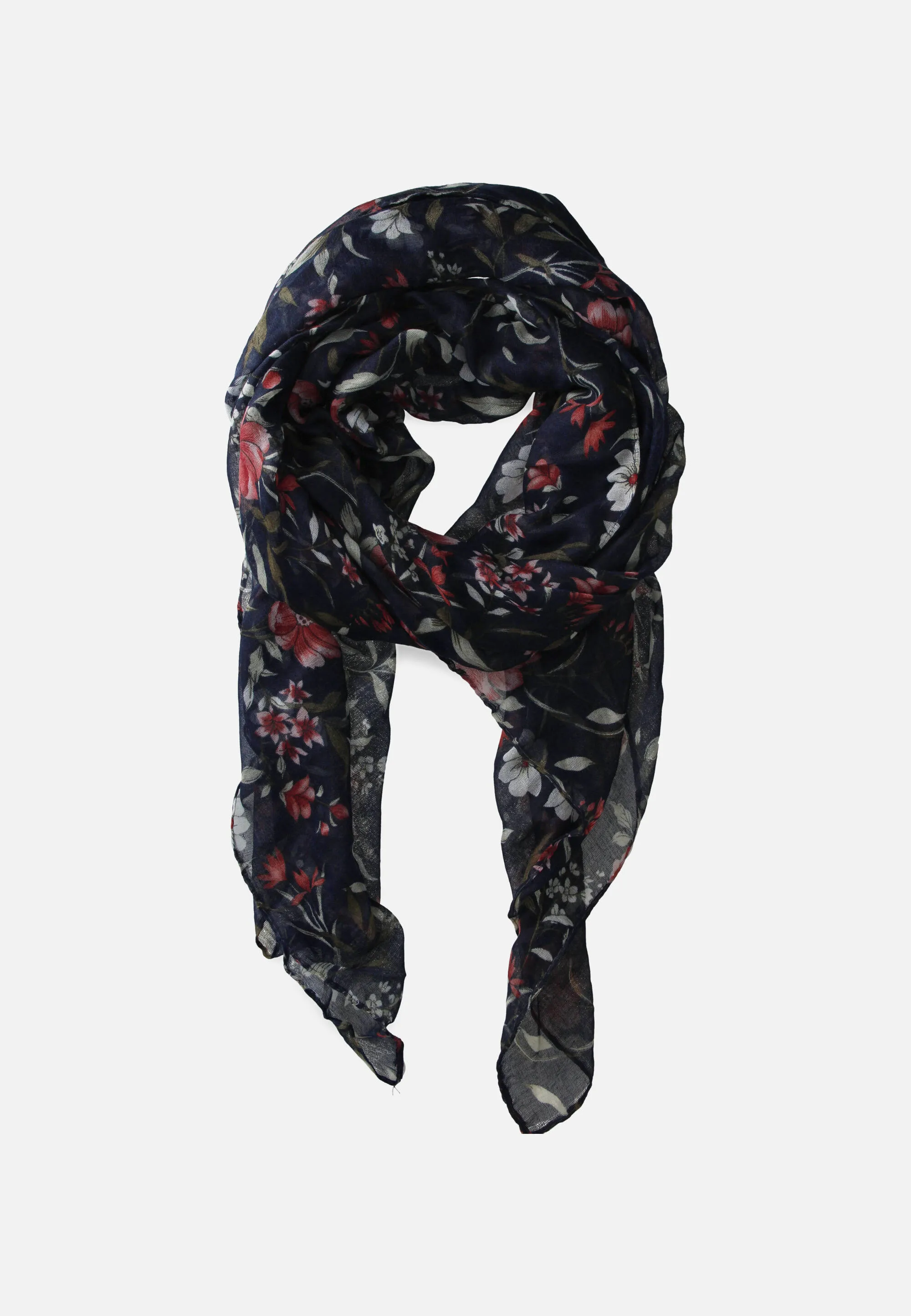 SZAL DAMSKI Z KWIATOWYM WZOREM COVERI COLLECTION 252104