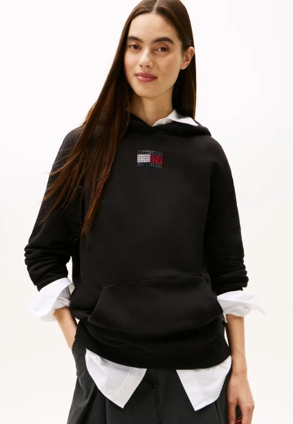 BLUZA DAMSKA Z KAPTUREM TOMMY JEANS DW0DW21605