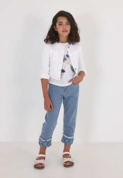 KURTKA JEANSOWA DLA DZIEWCZYNKI MAYORAL 6433