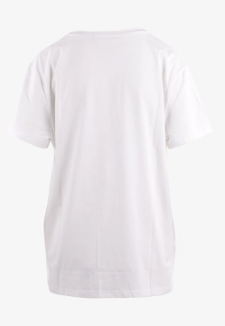 T-SHIRT DAMSKI Z KRÓTKIM RĘKAWEM OZDOBIONY KAMIENIAMI ARTIGLI ACTS003264