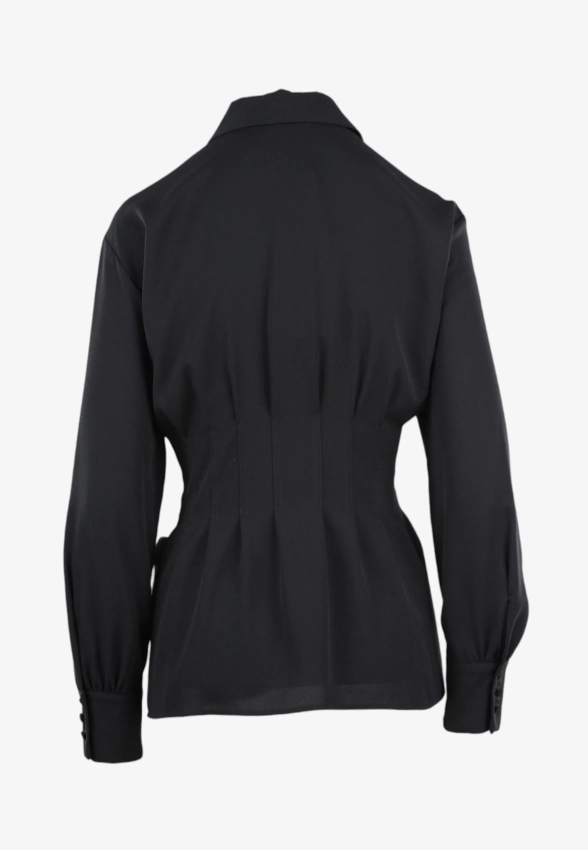 KOSZULA DAMSKA Z MARSZCZENIEM PENNY BLACK ELMETTO