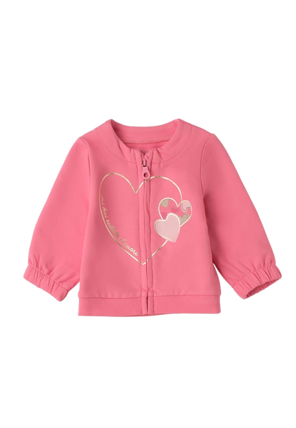 BLUZA DZIEWCZĘCA ZAPINANA NA ZAMEK I DO 4 F075