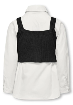 KOSZULA DZIEWCZĘCA Z KAMIZELKA ONLY 15332487