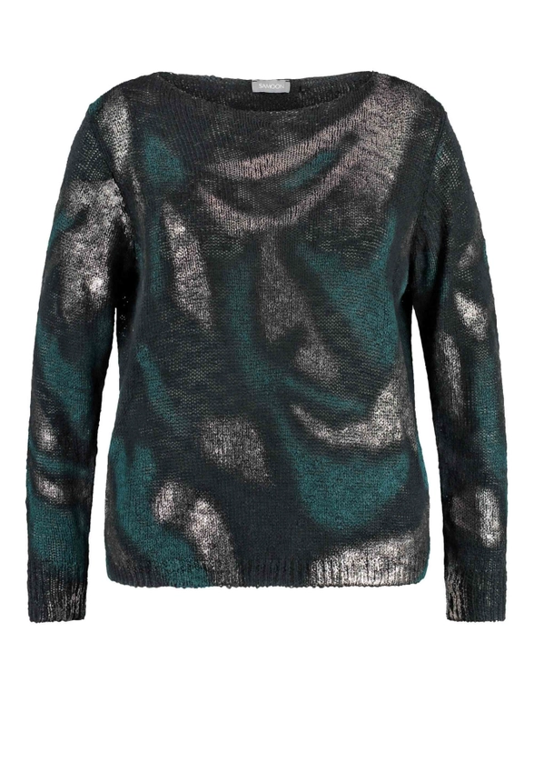 SWETER DAMSKI Z NADRUKIEM SAMOON 572514-25512