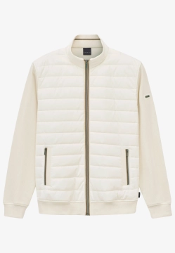 BLUZA MĘSKA Z PIKOWANYM PRZODEM BUGATTI 8700 15121