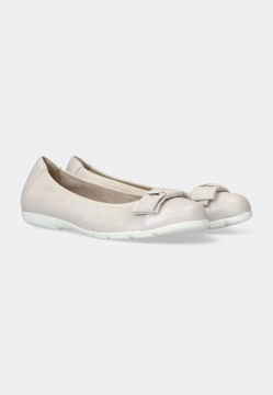 SKÓRZANE BALERINY DAMSKIE CAPRICE 9-22153-42