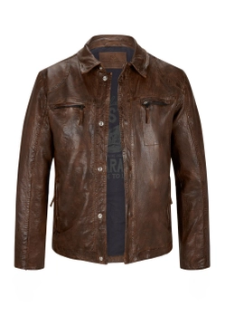 SKÓRZANA KURTKA MĘSKA MILESTONE 411069 60385