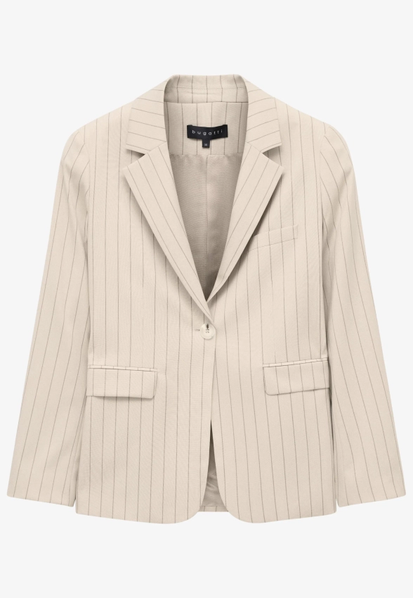 MARYNARKA DAMSKA W PASKI Z DOMIESZKĄ WISKOZY BUGATTI W4173 14806