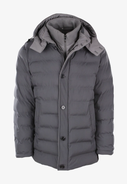 KURTKA MĘSKA ZE STÓJKĄ I ODPINANĄ WSTAWKĄ ROTTE MEDITERRANEE UGO