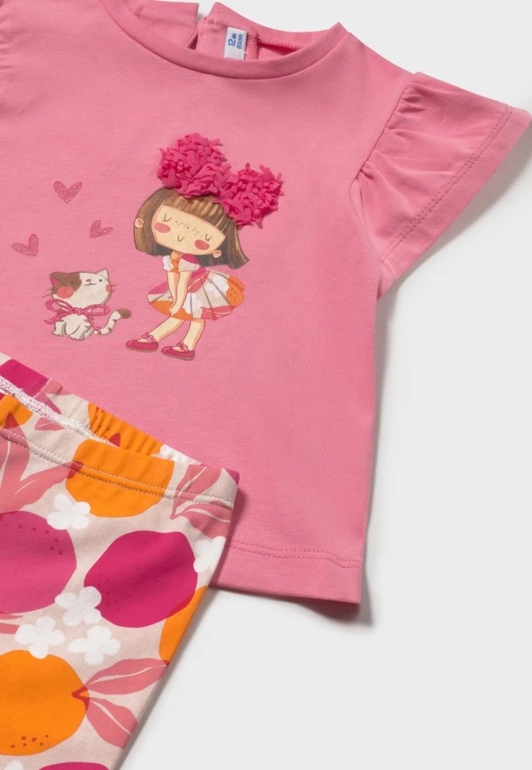 KOSTIUM KĄPIELOWY JEDNOCZĘŚCIOWY Z FALBANKAMI MAYORAL 1751