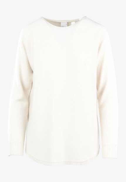 WEŁNIANY SWETER DAMSKI UNA SU 10 992 MERINO