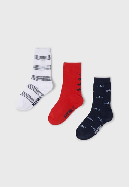 ZESTAW 3 PAR SKARPETEK CHŁOPIĘCYCH MAYORAL 10229