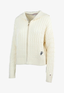 SWETER DAMSKI Z KAPTUREM ZAPINANY NA ZAMEK TOMMY HILFIGER WW0WW48440