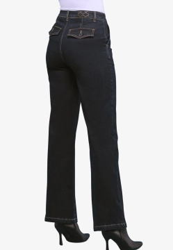 JEANSY DAMSKIE Z SZEROKIMI NOGAWKAMI CHIARA DALBA    61043