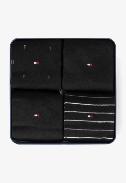 SKARPETY WYSOKIE 4 PARY W PUDEŁKU PRODUCENTA TOMMY HILFIGER 701235375C
