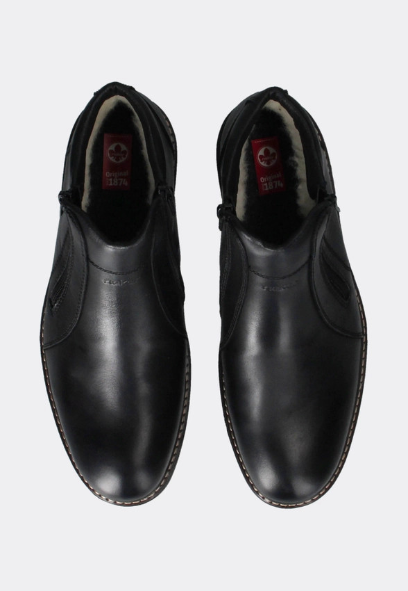 TRZEWIKI MĘSKIE SKÓRZANE RIEKER 33160-00