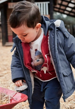 KURTKA CHŁOPIĘCA Z RĘKAWICZKAMI MAYORAL 2421