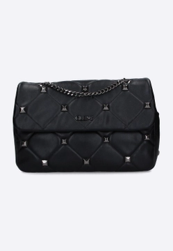 TOREBKA DAMSKA ZE SKÓRY EKOLOGICZNEJ Z OZDOBNYMI ĆWIEKAMI CLEMI CB0045FP3