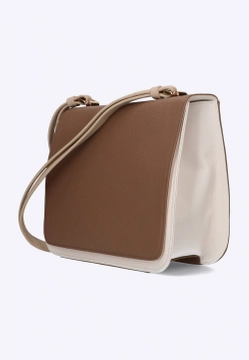 SKÓRZANA TOREBKA DAMSKA BRUNATE ST238