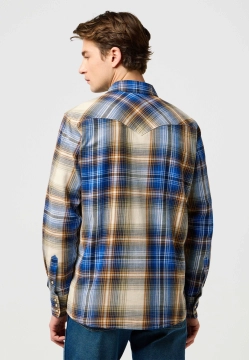 KOSZULA MĘSKA WRANGLER WESTERN INDIGO 112371431