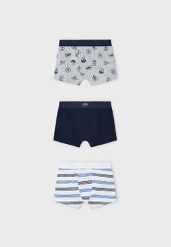 ZESTAW 3 PAR BOKSEREK CHŁOPIĘCYCH MAYORAL 10694A