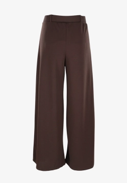 SPODNIE DAMSKIE Z SZEROKĄ NOGAWKĄ I PASKIEM HAILYS JUS-25613