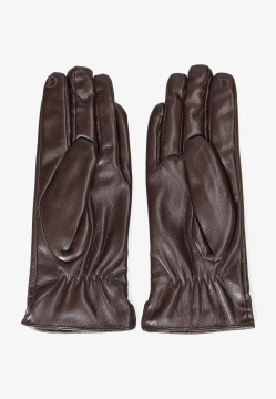 RĘKAWICZKI DAMSKIE Z MIĘKKIEJ SKÓRY EKOLOGICZNEJ DIANA & CO DND8631