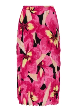 WZORZYSTA PLISOWANA SPÓDNICA DAMSKA ONLY 15222539