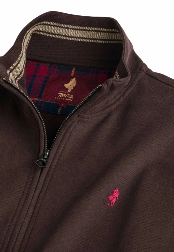 BLUZA MĘSKA ZAPINANA NA ZAMEK MCS 3MSW012-03401