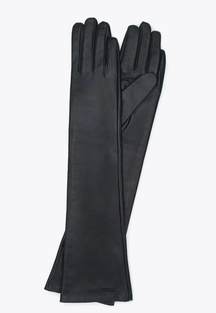 DŁUGIE SKÓRZANE RĘKAWICZKI DAMSKIE WITTCHEN 45-6L-230-1