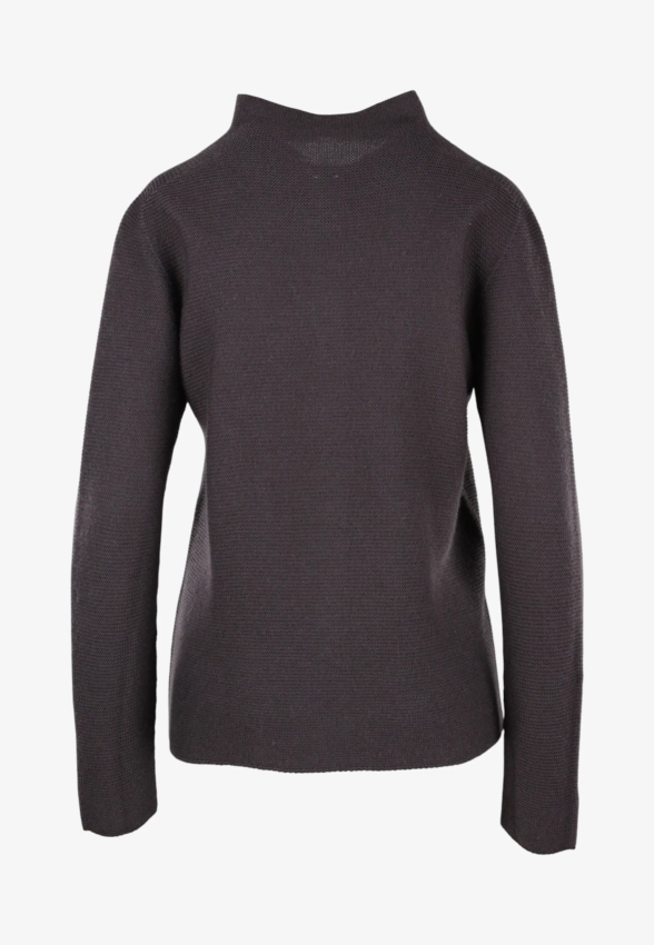 WEŁNIANY SWETER DAMSKI ZAPINANY NA GUZIKI UNA SU 10 114 MERINO