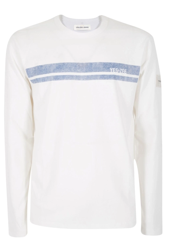 T-SHIRT MĘSKI Z DŁUGIM RĘKAWEM YES ZEE T828 CY02