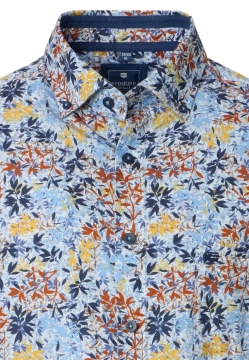 KOSZULA MĘSKA Z WZOREM W LIŚCIE REDMOND 252460111