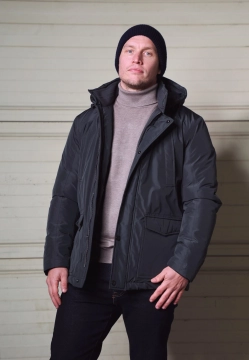 KURTKA MĘSKA Z KAPTUREM JUPITER 61170 0060