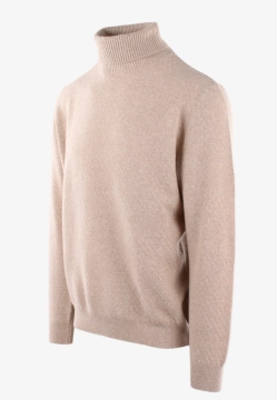 WEŁNIANY GOLF MĘSKI Z DOMIESZKĄ KASZMIRU MORGANO 491678