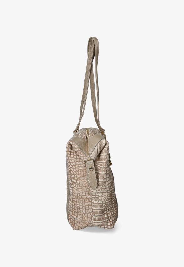 SKÓRZANA DUŻA TOREBKA BRUNO ROSSI N42