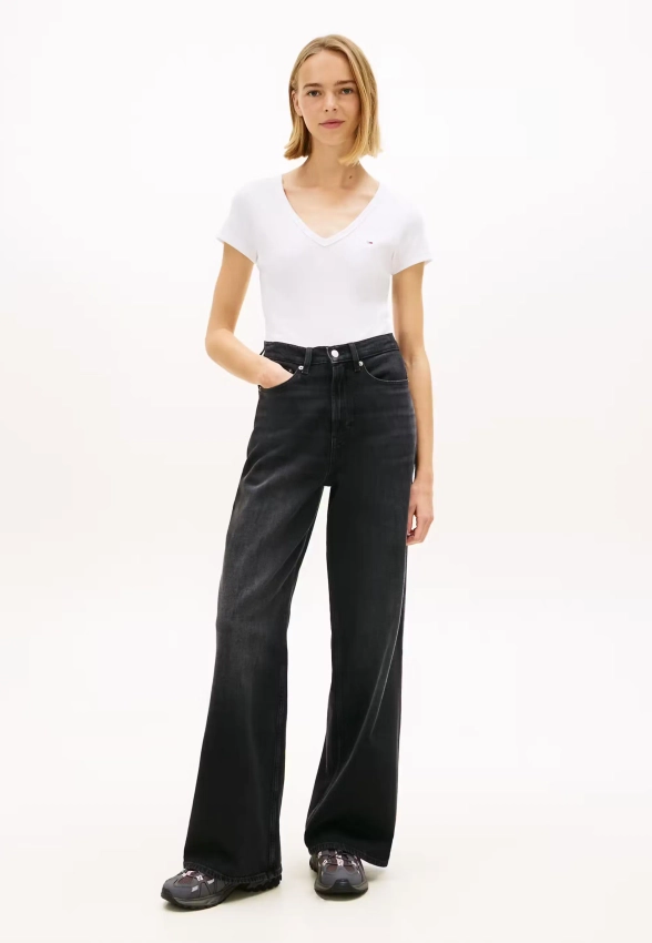 T-SHIRT DAMSKI TOMMY JEANS DW0DW17385