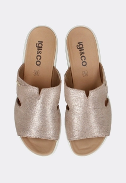 SKÓRZANE KLAPKI DAMSKIE NA KOTURNIE IGI & CO 5668633