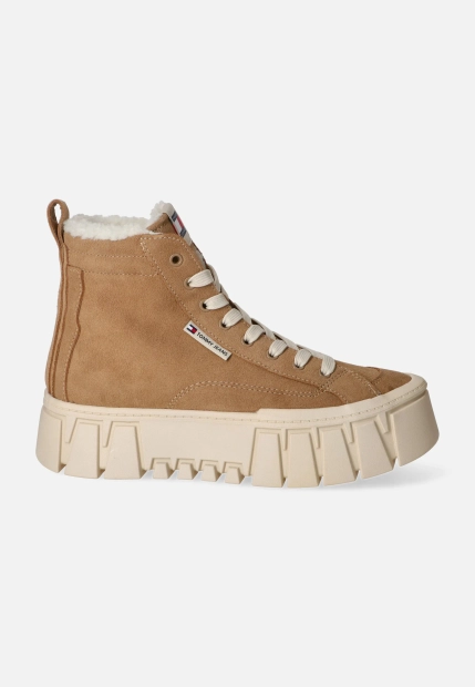 OCIEPLANE BOTKI DAMSKIE NA PLATFORMIE TOMMY JEANS EN0EN02894