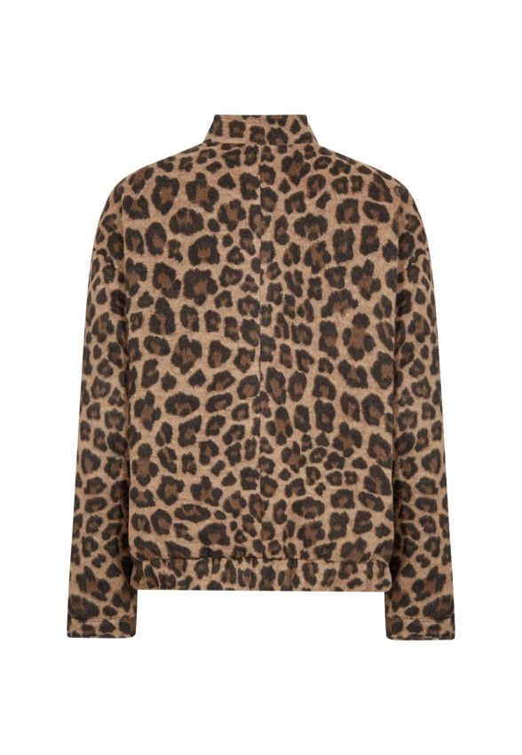 KURTKA DAMSKA W PANTERKĘ SOYACONCEPT 41274