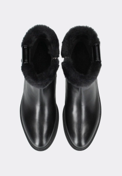 SKÓRZANE BOTKI DAMSKIE ACCADEMIA 7452