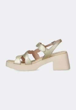 SKÓRZANE SANDAŁY DAMSKIE WONDERS D-1020