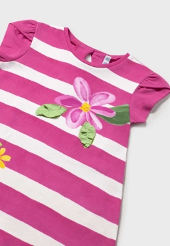 SUKIENKA DZIEWCZĘCA Z KWIATOWĄ GRAFIKĄ I BOLERKIEM MAYORAL 1922