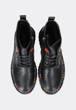 SKÓRZANE BOTKI DAMSKIE ARTIKER 55C0509